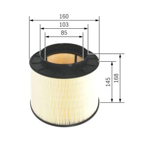 BO F026400394 Vzduchový filtr BOSCH BO F026400394 Vzduchový filtr BOSCH
