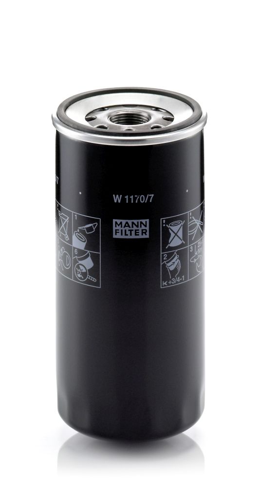 MF W1170/7 Filtr olejový MANN