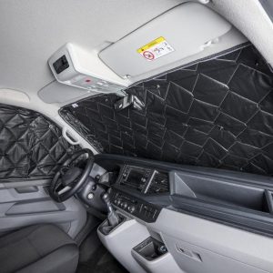 Rohože termické vnitřní Isoflex Blackline pro Mercedes-Benz Vito / Viano od 2015, kabina řidiče (sada 3 ks) 304748