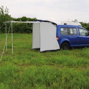 Stan zadní Vertic pro VW Caddy šedý (beztyčový přístřešek na výklopné zadní dveře pro Caddy od 2004, půdorys 135 × 100 cm, vodní sloupec 3 000 mm) 309070 Stan zadní Vertic pro VW Caddy šedý (beztyčový přístřešek na výklopné zadní dveře pro Caddy od 2004, půdorys 135 × 100 cm, vodní sloupec 3 000 mm) 309070