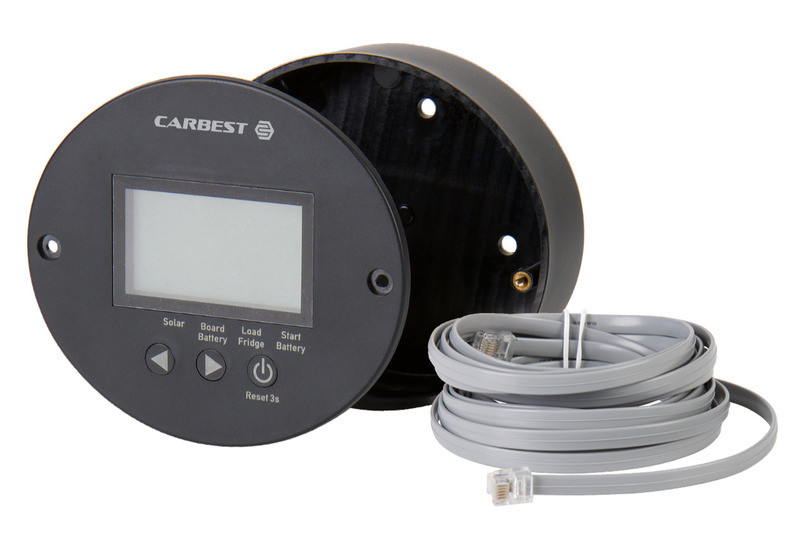 Panel ovládací a monitorovací Carbest pro MPPT solární regulátory a booster 316932