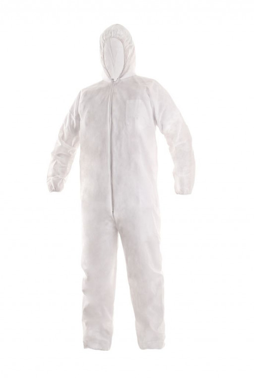 Oblek jednorázový bílý CXS-OVERAL, vel. XL 646434