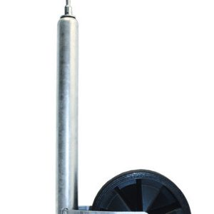 Kolečko podpěrné pro přívěsy a karavany průměr trubky 48 mm plná pryž 215 × 65 mm zatížení 150 kg žárově zinkované prodloužené Al-Ko 311087 Kolečko podpěrné pro přívěsy a karavany průměr trubky 48 mm plná pryž 215 × 65 mm zatížení 150 kg žárově zinkované prodloužené Al-Ko 311087
